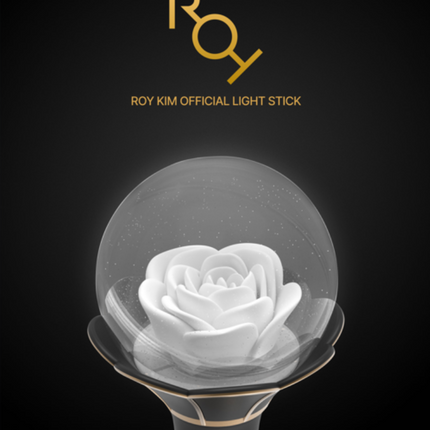 ROY KIM - Official Light Stick + 2 Photocards + Sticker Set