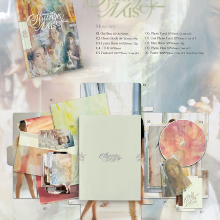 NMIXX - Strange Muse 6th Mini Album Photobook Ver. (STRANGE / MUSE / 2Ver Set)