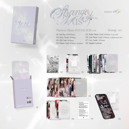NMIXX - Strange Muse 6th Mini Album POCAALBUM Ver. (STRANGE / MUSE / 2Ver Set)