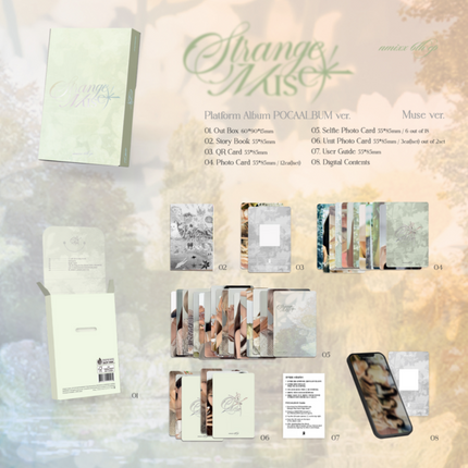NMIXX - Strange Muse 6th Mini Album POCAALBUM Ver. (STRANGE / MUSE / 2Ver Set)
