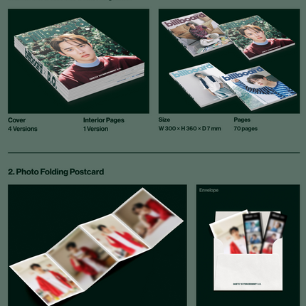 D.O. - billboard Korea Artist Magazine x D.O. + Photocard