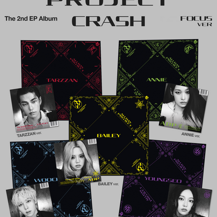 ALLDAY PROJECT - CRASH 4th Mini Album FOCUS Ver.