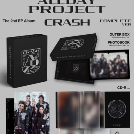 ALLDAY PROJECT - CRASH 4th Mini Album COMPLETE Ver.