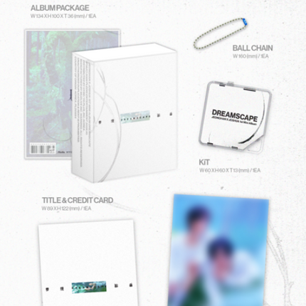 SEVENTEEN JEONGHAN X JOSHUA - DREAMSCAPE 1st Mini Album KiT Ver.