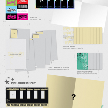 Xdinary-Heroes - IMPULSE 9th Mini Album Photobook Ver (BACKSTAGE / Band of Outsid / Set)