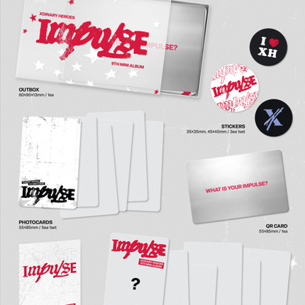 Xdinary-Heroes - IMPULSE 9th Mini Album FANS ALBUM Ver.
