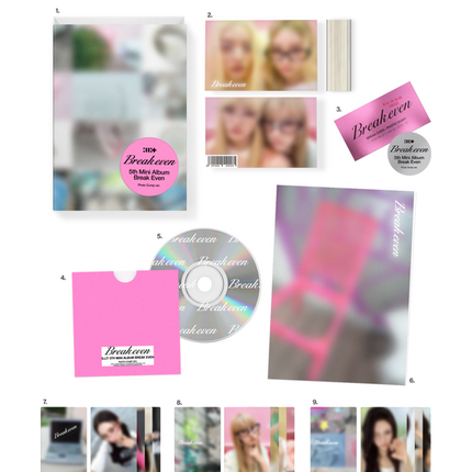 ILLIT - BREAK EVEN 5th Mini Album PHOTO DUMP Ver.