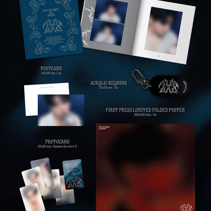INFINITE Nam Woohyun - 2X8 2nd Full Album (MIDNIGHT Ver / DEVIL Ver / Set)