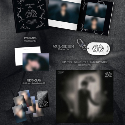 INFINITE Nam Woohyun - 2X8 2nd Full Album (MIDNIGHT Ver / DEVIL Ver / Set)