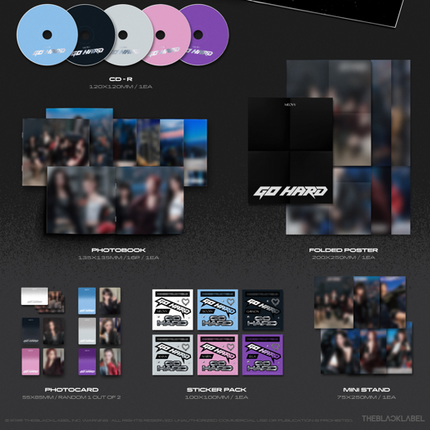 MEOVV - GO HARD 4th Single Album (Member Selection)