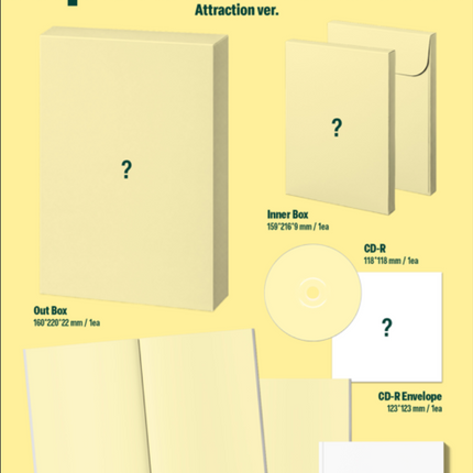 [POB] AND2BLE - Sequence 02: Attraction 2nd Mini Album Photobook Ver. (Attraction /  Observe /  Archive / Set Ver)