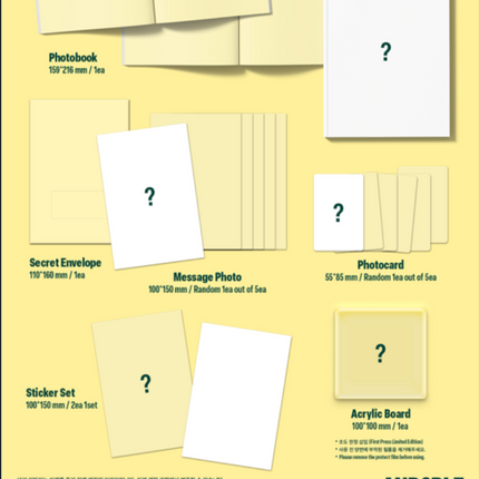 [POB] AND2BLE - Sequence 02: Attraction 2nd Mini Album Photobook Ver. (Attraction /  Observe /  Archive / Set Ver)