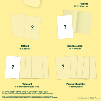 AND2BLE - Sequence 02: Attraction 2nd Mini Album Metal Film Keyring Ver.
