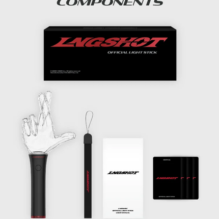 LNGSHOT - Official Light Stick + Photocard Set.