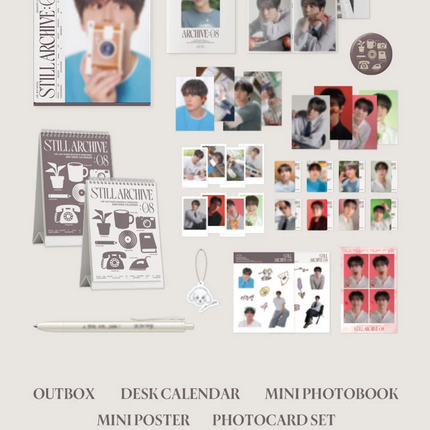 LEE JUN YOUNG - [STILL ARCHIVE : 08] 2027 Season's Greetings K-POP Merch New Sealed