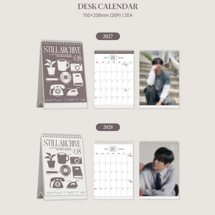 LEE JUN YOUNG - [STILL ARCHIVE : 08] 2027 Season's Greetings K-POP Merch New Sealed