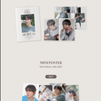 LEE JUN YOUNG - [STILL ARCHIVE : 08] 2027 Season's Greetings K-POP Merch New Sealed