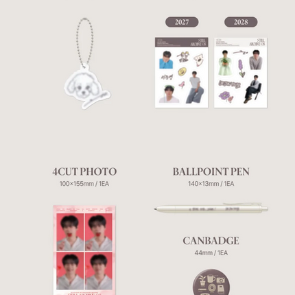 LEE JUN YOUNG - [STILL ARCHIVE : 08] 2027 Season's Greetings K-POP Merch New Sealed
