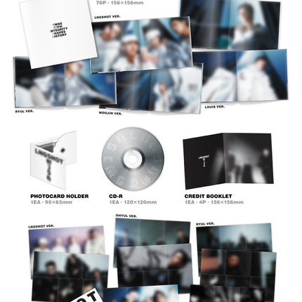 [POB] LNGSHOT - S.W.I.S.H. 2nd EP Album Standard Ver.