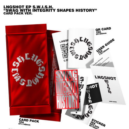 LNGSHOT - S.W.I.S.H. 2nd EP Album CARD PACK Ver.
