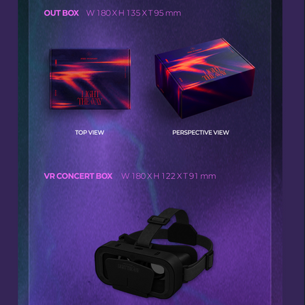 ATEEZ - LIGHT THE WAY VR CONCERT BOX Package Photocard KPOP Official New