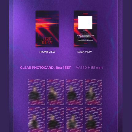 ATEEZ - LIGHT THE WAY VR CONCERT BOX Package Photocard KPOP Official New
