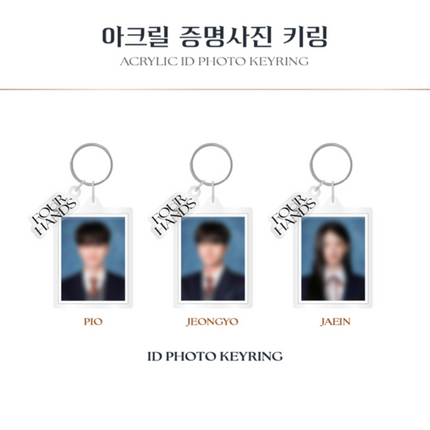 FOUR HANDS K-Drama Official Goods Song Kang Lee Jun Young Keyring Pouch New