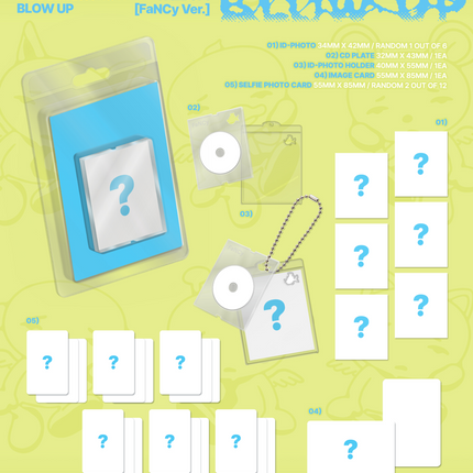 P1Harmony - BLOW UP 10th Mini Album FaNCy Ver.