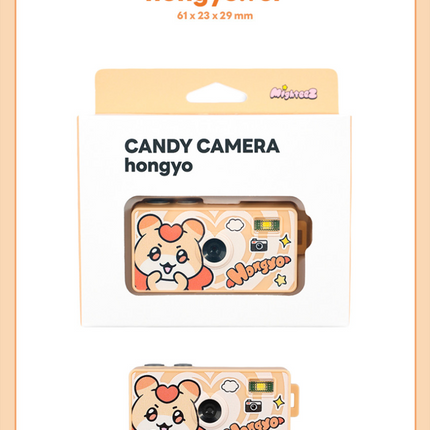 ATEEZ - Official MD MIGHTEEZ Mini Keyring Candy Camera (Member Selection)