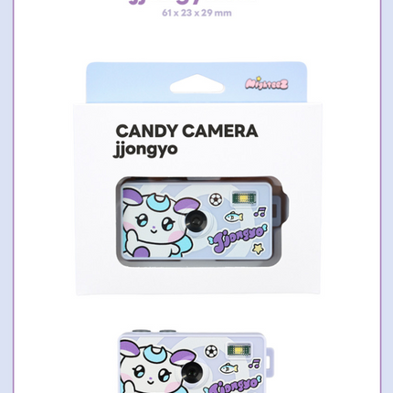 ATEEZ - Official MD MIGHTEEZ Mini Keyring Candy Camera (Member Selection)