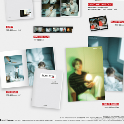 [POB] EVAN - [DEAR. EVER] 2027 Season's Greetings + Postcard