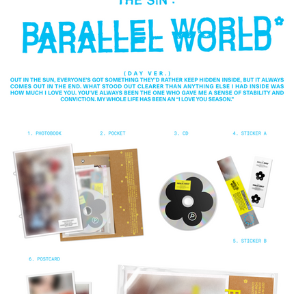 [POB] ENHYPEN - THE SIN : PARALLEL WORLD Spin Off Single Album Photobook Ver. (Ver Selection)