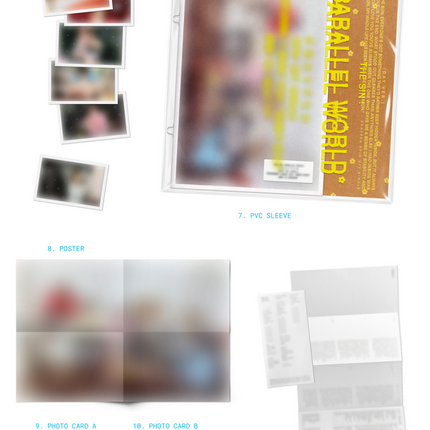 [POB] ENHYPEN - THE SIN : PARALLEL WORLD Spin Off Single Album Photobook Ver. (Ver Selection)