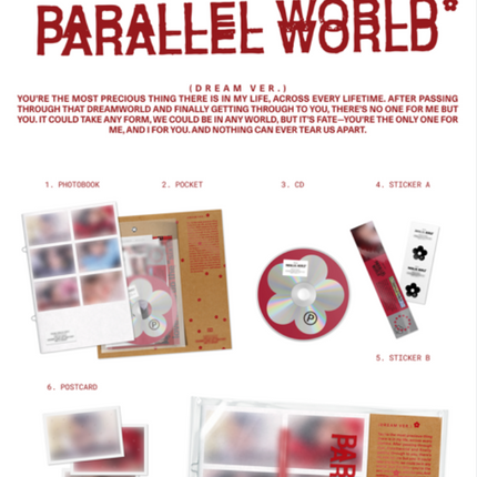 [POB] ENHYPEN - THE SIN : PARALLEL WORLD Spin Off Single Album Photobook Ver. (Ver Selection)