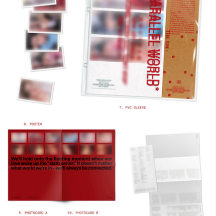 [POB] ENHYPEN - THE SIN : PARALLEL WORLD Spin Off Single Album Photobook Ver. (Ver Selection)
