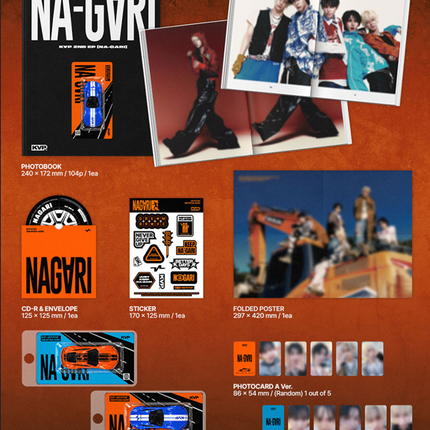 KEYVITUP - NA-GARI 2nd EP Album MEO-JEORI Ver.