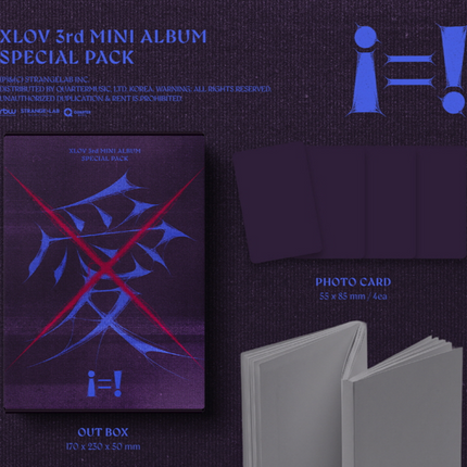 XLOV - i=! 3rd EP Album Special Pack Ver.
