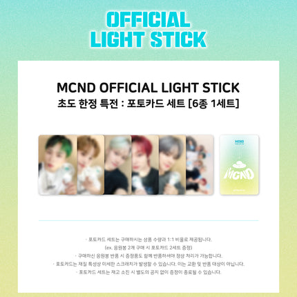 MCND - Official Light Stick + Photocards Set
