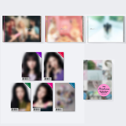 [SET] ILLIT - BREAK EVEN 5th Mini Album 3Ver Photobook + 1 Weverse Albums + 5Ver GLLIT