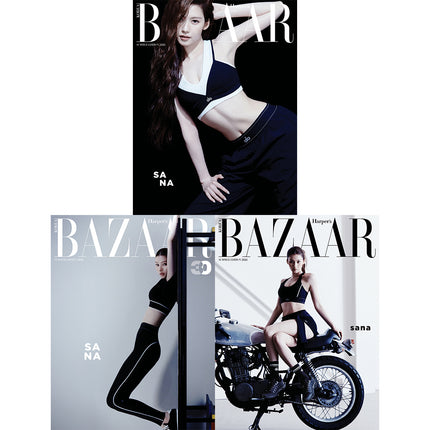TWICE Sana - BAZAAR MAGAZINE Summer Edition 2026 (A / B / C / Set Ver)