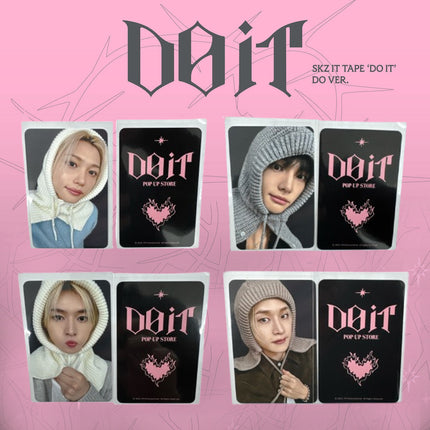 Stray Kids - SKZ IT TAPE ‘DO IT’ Weverse Shop Exclusive Photocard Set (8 Members)