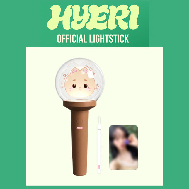 HYERI - Official Light Stick + Photocard Set