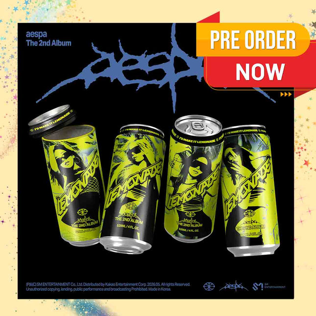 [POB] aespa - LEMONADE 2nd Full Ablum CAN Ver (Smart Album)(Member Selection)