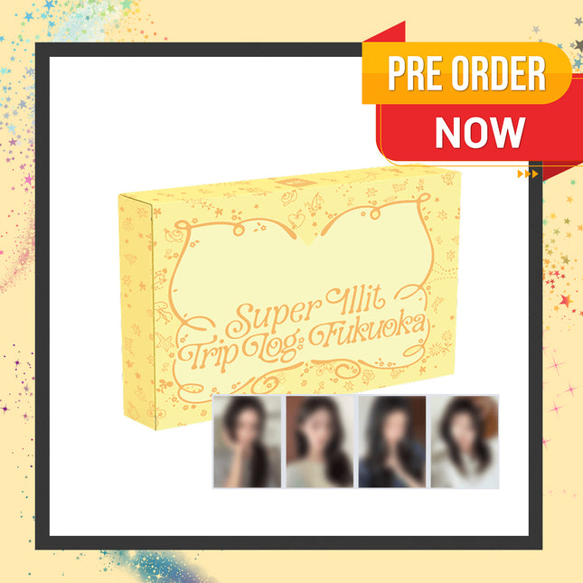 [POB] ILLIT - Official MD SUPER ILLIT TRIP LOG : FUKUOKA + Mini Photo Set