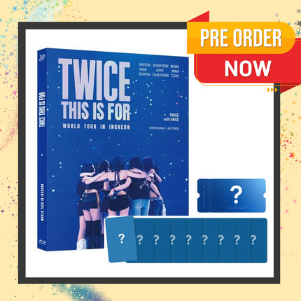 [POB] TWICE - <THIS IS FOR> WORLD TOUR IN INCHEON Blu-ray