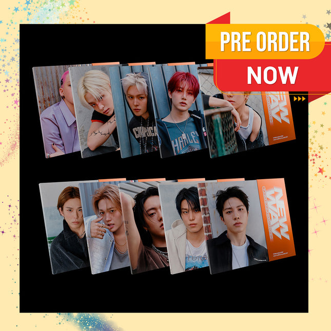 [POB] TREASURE - NEW WAV 4th Mini Album RAW Ver (Member Selection)