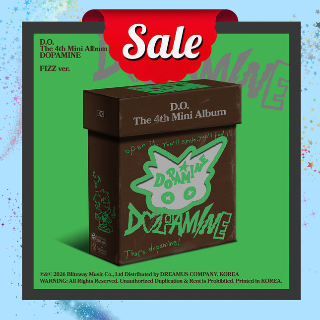 [SALE] EXO D.O. DOH KYUNG SOO - DOPAMINE 4th Mini Album POP Ver.