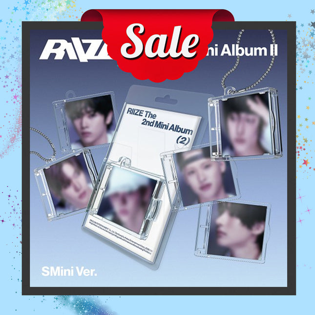 [SALE] RIIZE - II 2nd Mini Album SMini Ver (Smart Album)(Member Selection)