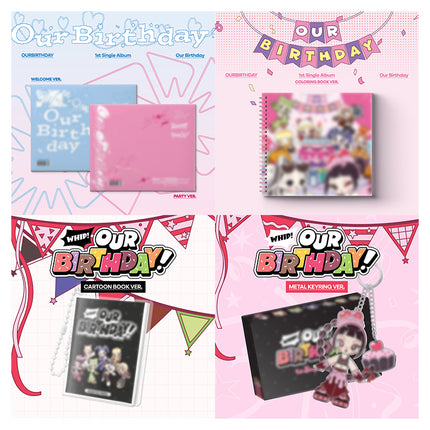 [SET] OURBIRTHDAY - Our Birthday 1st Single Album ALL SET