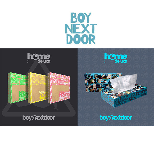 [SALE] BOYNEXTDOOR - HOME: DELUXE 1st Studio Album Repackage 3Ver Photobook + Weverse Albums